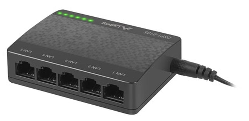 Lanberg switch DSP1-0105 5-port, 100MB/s
