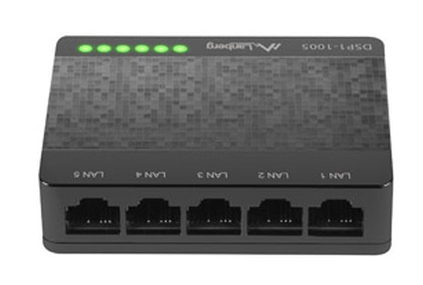 Lanberg switch DSP1-1005 5-port, 1GB/s