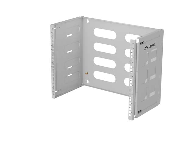 Lanberg Folding Bracket, wall-mount 19" 8U 497x400/240, Grey