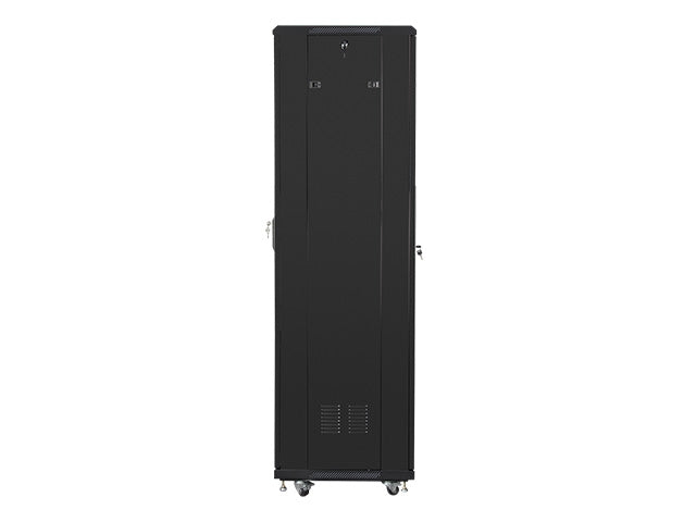 Lanberg rack cabinet 19" free-standing 42U / 600x600 self-assembly flat pack, black