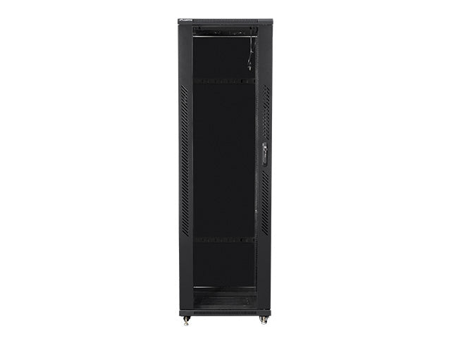 Lanberg rack cabinet 19" free-standing 42U / 600x600 self-assembly flat pack, black