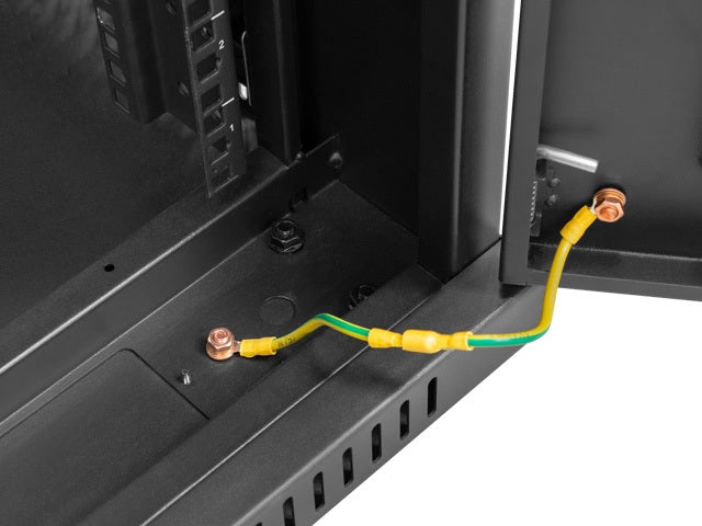 Lanberg rack cabinet 19" free-standing 37U/800x1000 (flat pack) with glass door lcd black v2