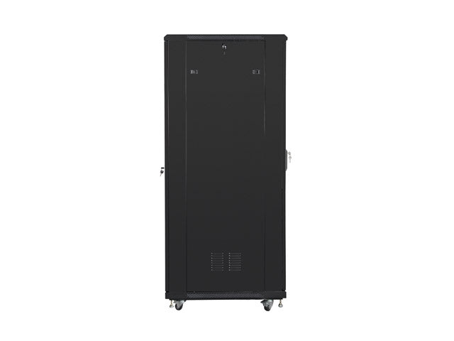 Lanberg rack cabinet 19" free-standing 47U / 800x800 self-assembly flat pack, black