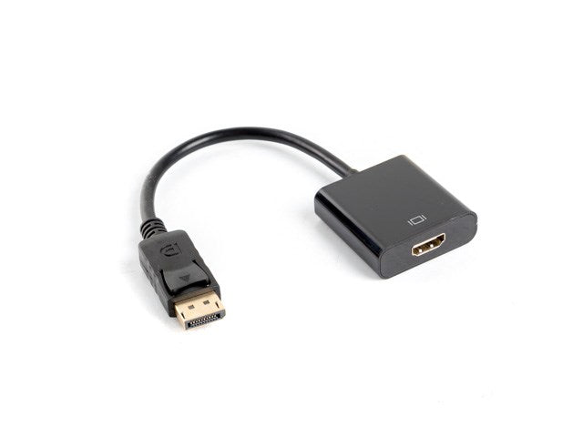 Lanberg adapter display port (m) -> HDMI (f), 10cm cable