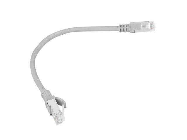 Lanberg patch cord CAT.5E 0.25m, grey