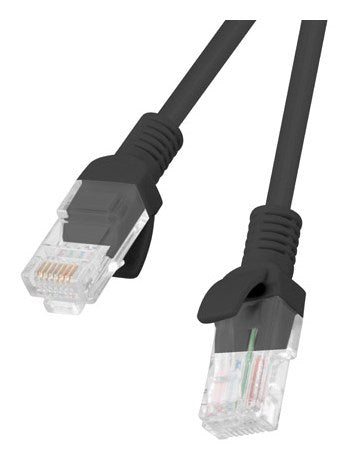 Lanberg patch cord CAT.6 1m, black