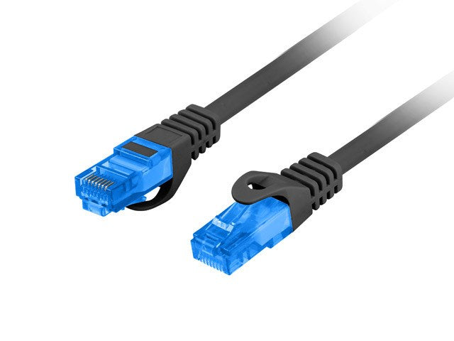 Lanberg patchcord CAT.6a s/ftp lszh cca 5m black fluke passed