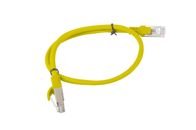 Lanberg PCU5-20CC-0050-Y networking cable Yellow 0.5 m Cat5e U/UTP (UTP)