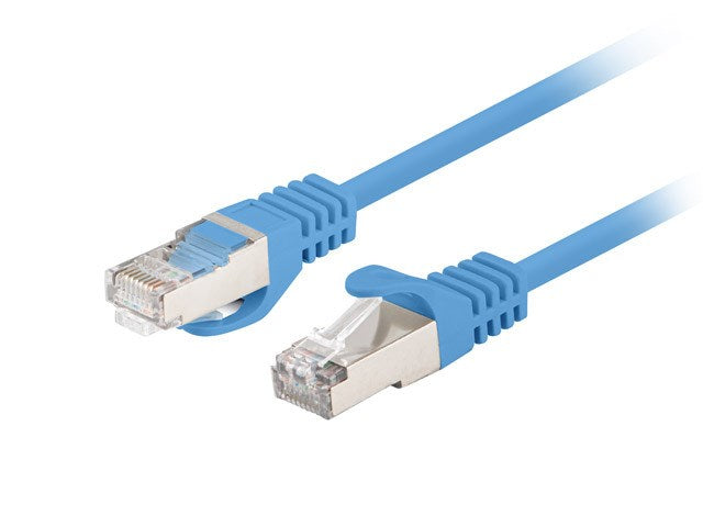 PATCHCORD KAT.5E UTP 3M NIEBIESKI FLUKE PASSED LANBERG 10-PACK