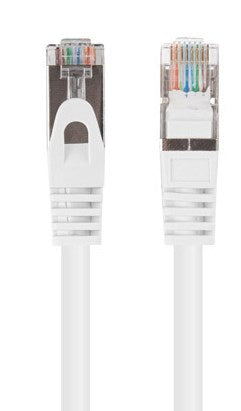 PATCHCORD KAT.6 UTP 1.5M BIAŁY FLUKE PASSED LANBERG 10-PACK