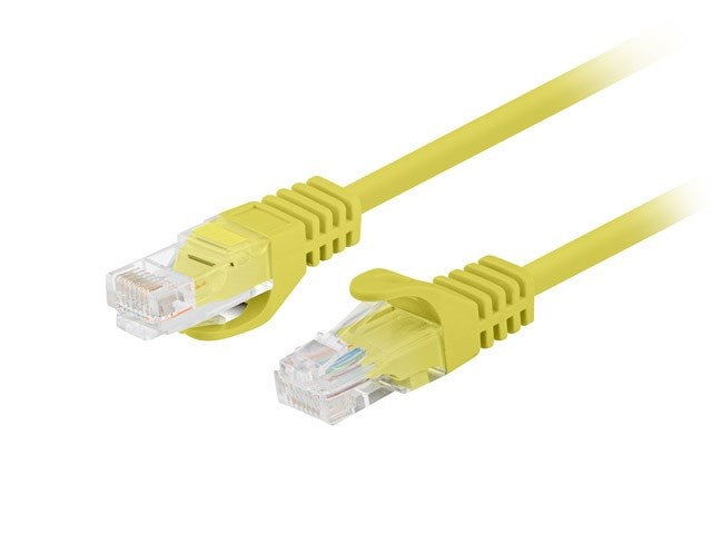 Fluke Passed Lanberg patchcord cat.6 UTP 1 m yellow 10-pack