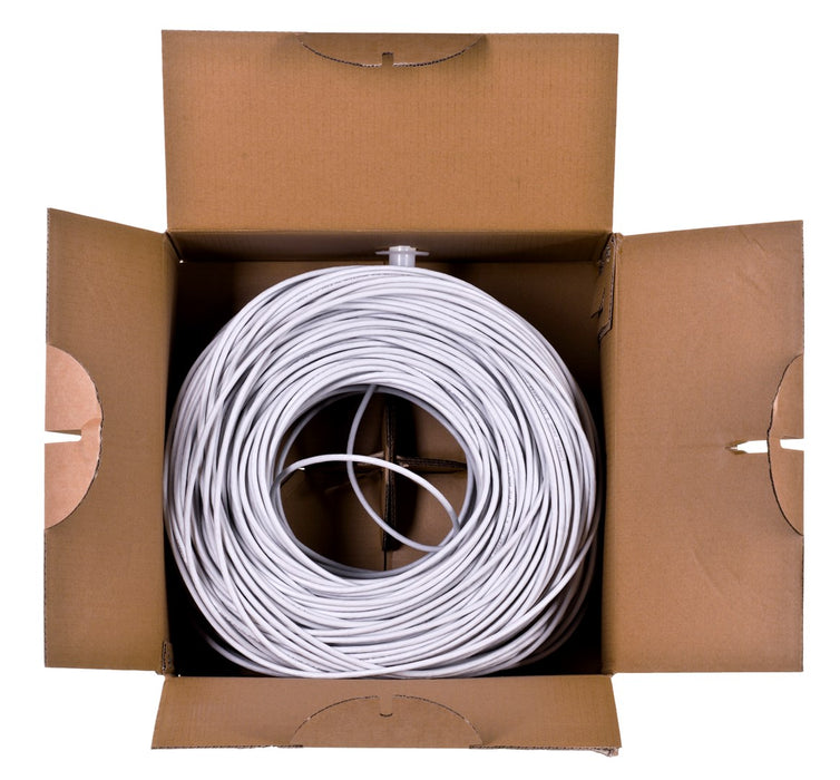 Lanberg LAN cable CAT.6 utp 305m solid cu grey fluke passed