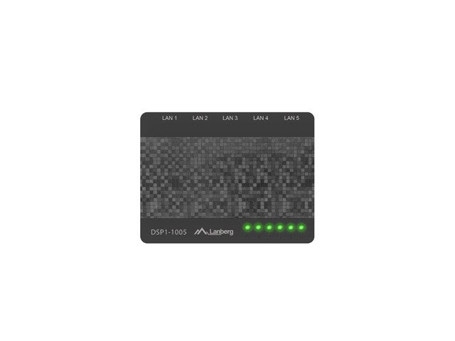 Lanberg switch DSP1-1005 5-port, 1GB/s