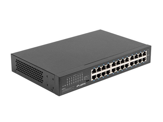 Lanberg switch rsge-24 24x 1GB unmanaged gigabit ethernet rack 19"