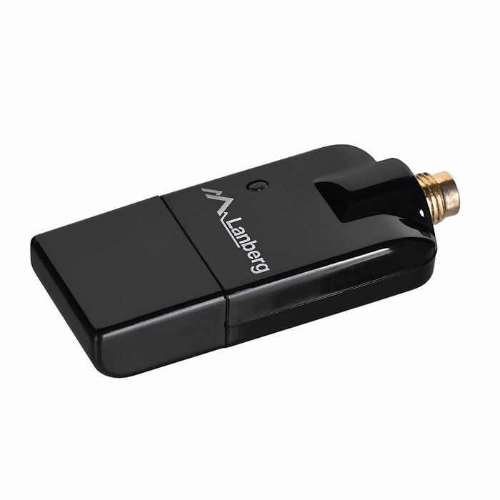 Lanberg USB adapter wireless network card nc-0150-we n150 1x external antenna