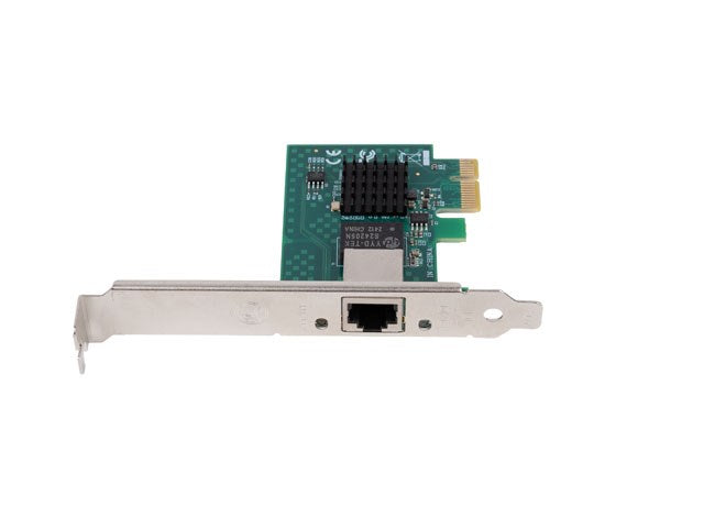 NETWORK CARD LANBERG PCI EXPRESS X1 1X RJ45 2.5GB LOW PROFILE BRACKET