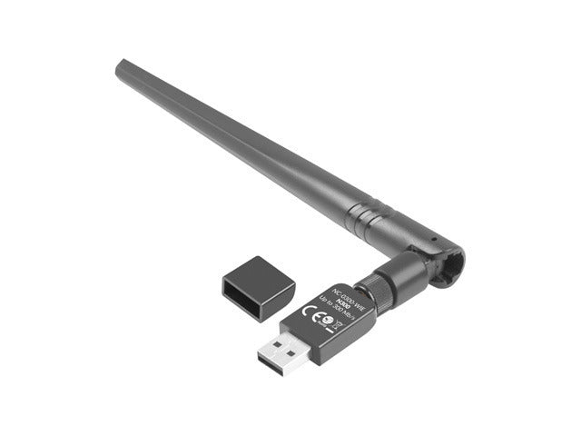 Lanberg USB Adapter Wireless Network Card NC-0300-WIE N300