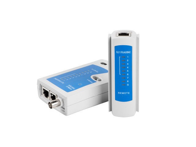 Lanberg cable tester for RJ-45, RJ-12, RJ-11, coaxial