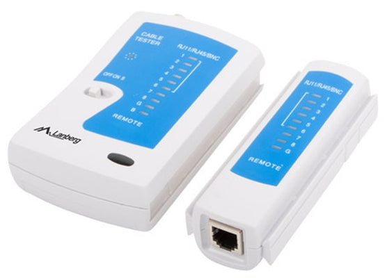 Lanberg cable tester for RJ-45, RJ-12, RJ-11, coaxial