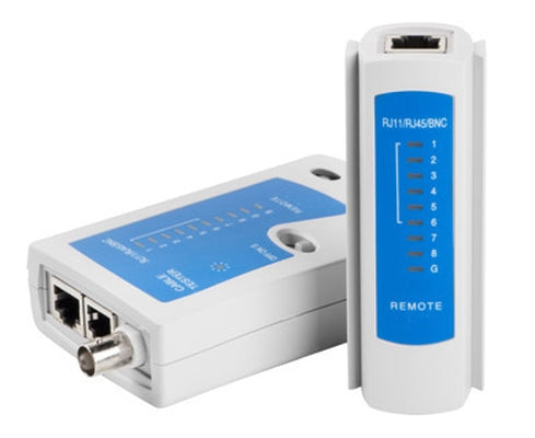 Lanberg cable tester for RJ-45, RJ-12, RJ-11, coaxial
