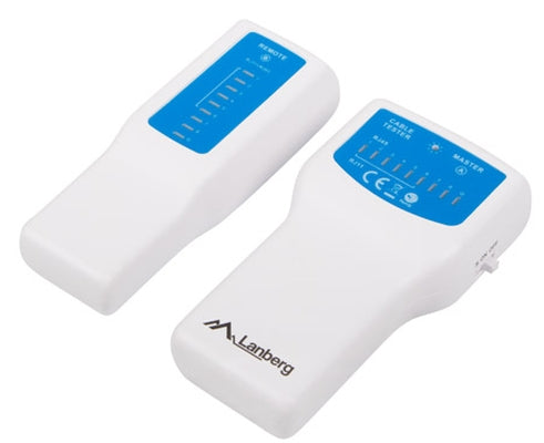 Lanberg cable tester for wiring terminated with RJ-45, RJ-11