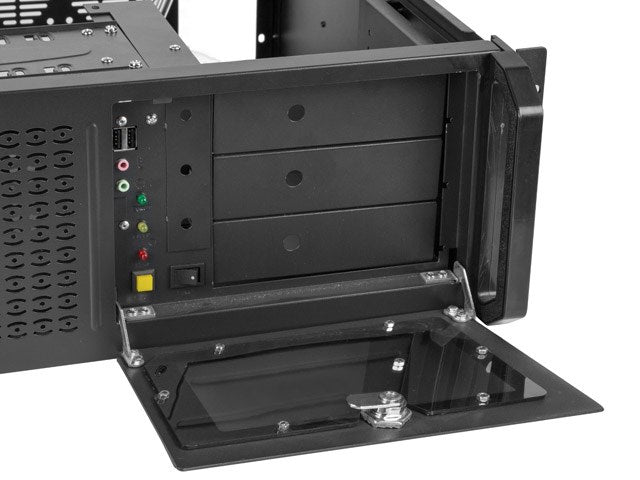 Lanberg rackmount server chassis ATX 450/08 19"/4U
