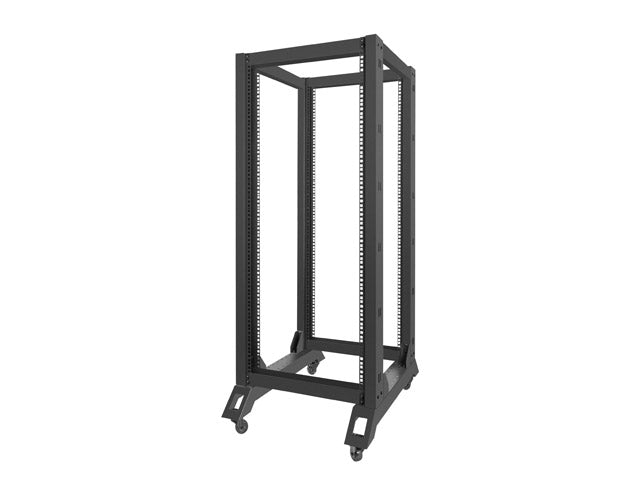 Lanberg open rack 27U  600x800, black