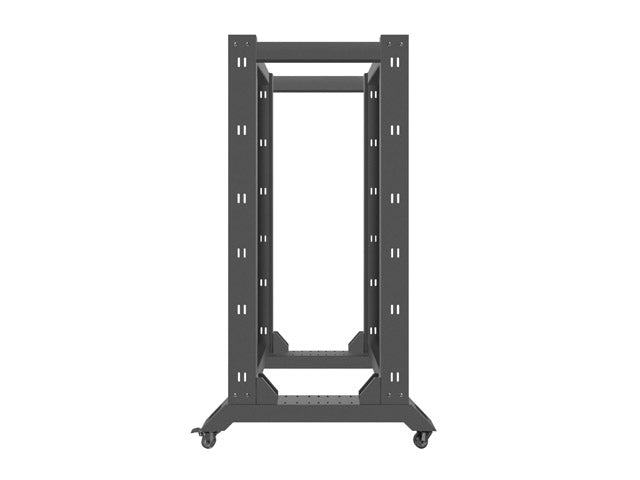 Lanberg open rack 27U  600x800, black