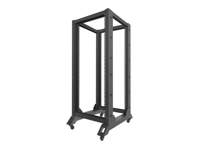 Lanberg open rack 27U  600x800, black