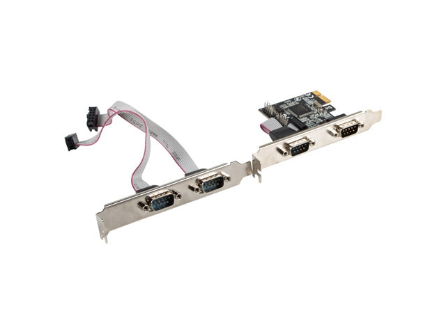 Lanberg extension card PCI-express 4x com + low profile bracket