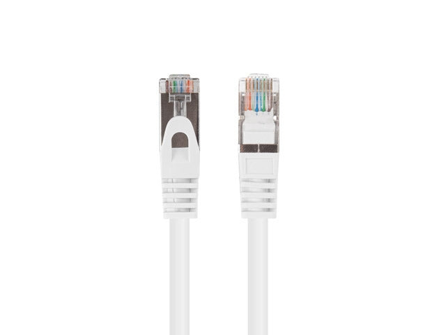 Lanberg patch cord CAT.6 FTP 3m fluke passed (10-pack), white