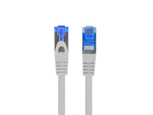 Lanberg patch cord CAT.6A FTP LSZH CCA 0.5m Fluke Passed, grey