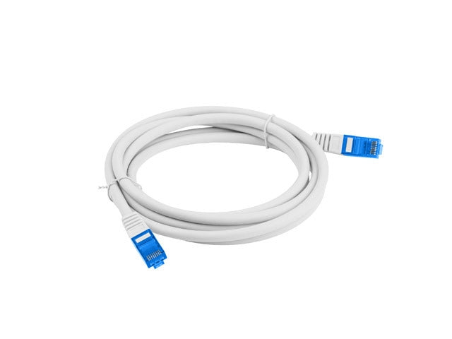 Lanberg patch cord CAT.6A FTP LSZH CCA 0.5m Fluke Passed, grey