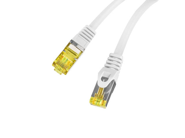 Lanberg patch cord CAT.6A S/FTP LSZH CU 10m Fluke Passed, grey