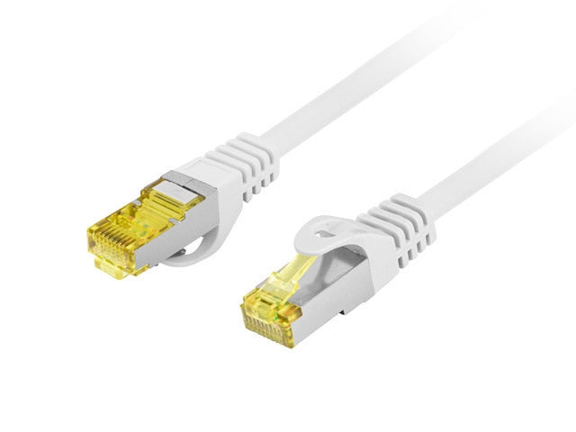 Lanberg patch cord CAT.6A S/FTP LSZH CU 10m Fluke Passed, grey