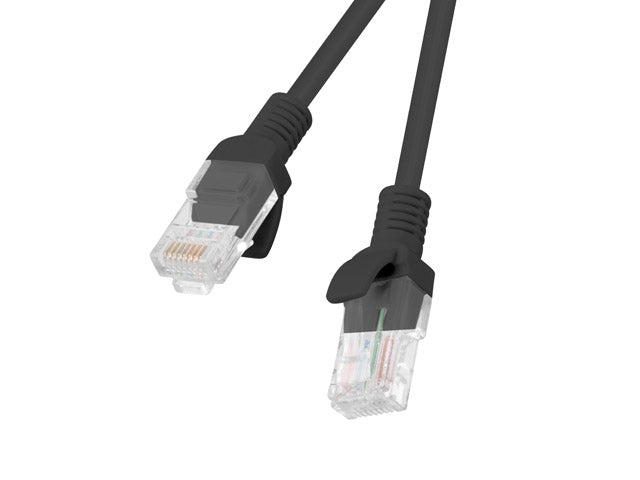 Lanberg patch cord CAT.5E 15m, black