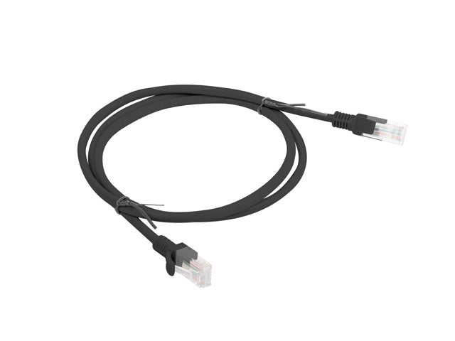 Lanberg patch cord CAT.6 1m, black