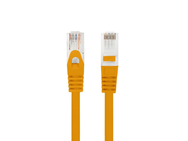 Lanberg patch cord CAT.6A U/UTP LSZH CU 0.25m Fluke Passed, Orange