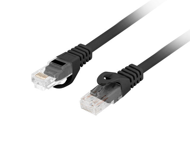 Lanberg patchcord CAT.6 utp lszh cu 3m black fluke passed