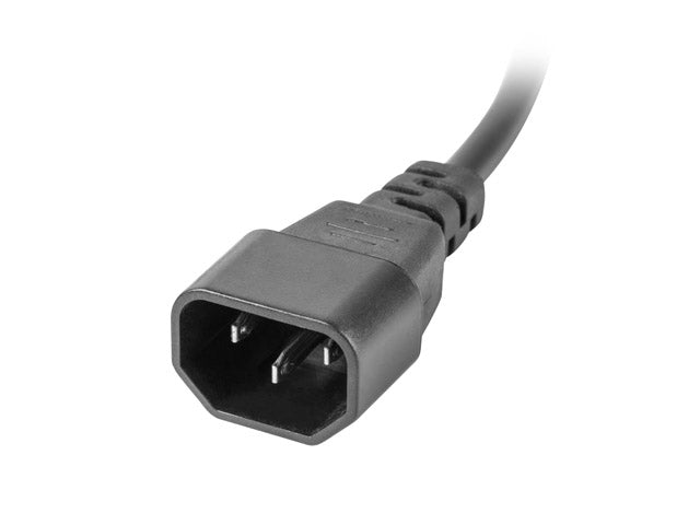 Lanberg power distribution unit (PDU) 19"1U 10A 10 SOCKETS 2M, black