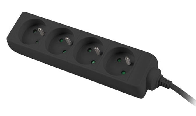 Lanberg power strip 1m, 4 sockets,s for UPS system