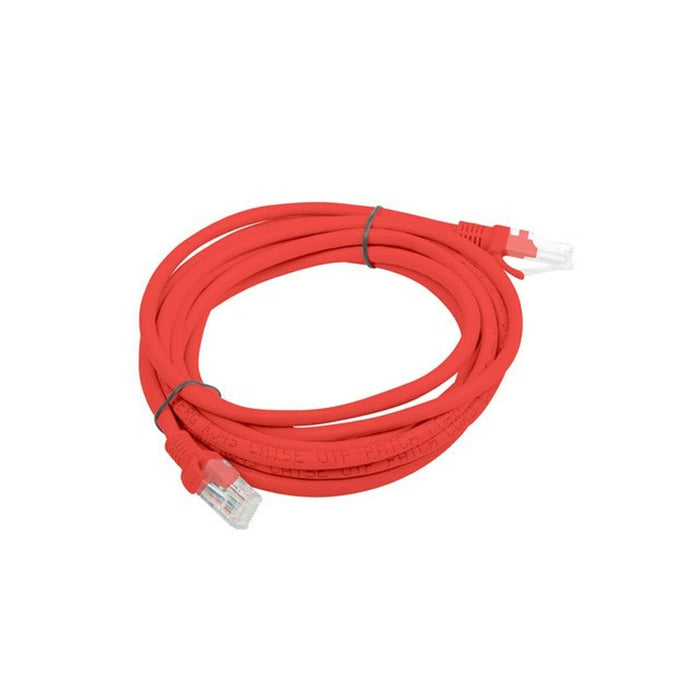 UTP Category 5e Rigid Network Cable Lanberg PCU5-20CC-0300-R Red 3 m