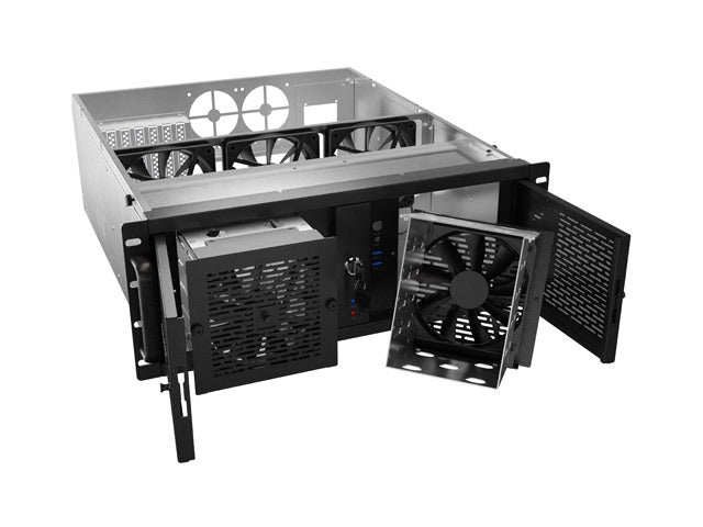 Lanberg Rackmount server chassis ATX 520/12 19"/4U