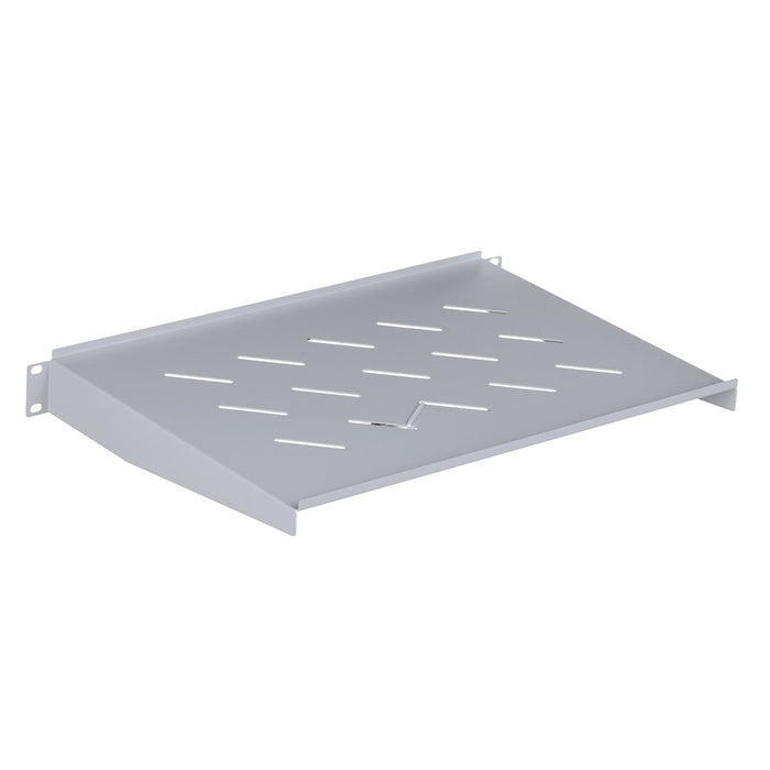 Lanberg 19" fixed shelf 1U / 483x315mm, max load capacity up to 20kg, grey