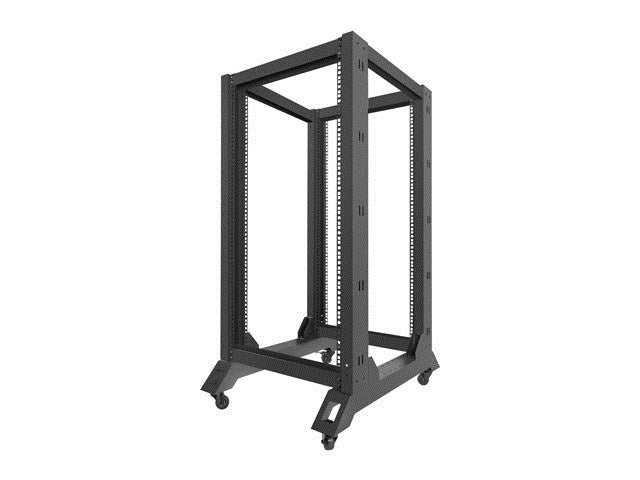 Lanberg open rack 19" 22U 600x800, black