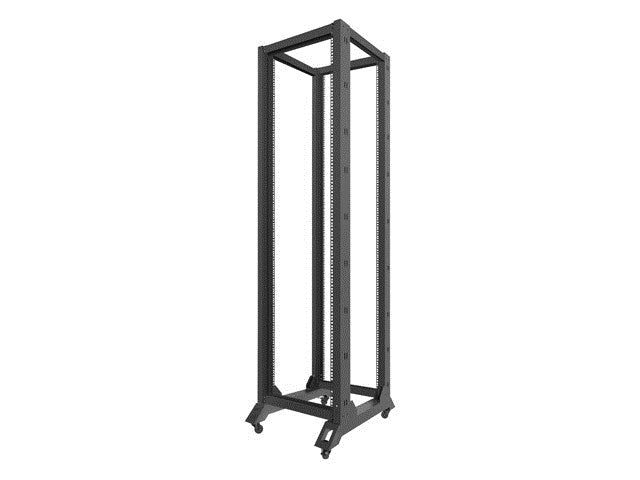 Lanberg open rack 19" 42U  600x800, black
