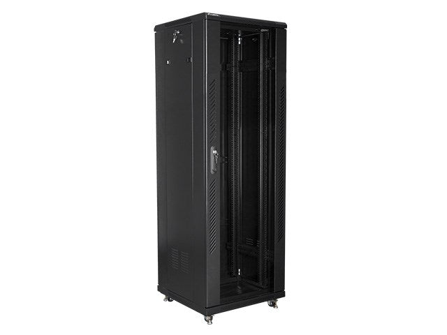 Lanberg rack cabinet 19" free-standing 37U / 600x600 self-assembly flat pack, black