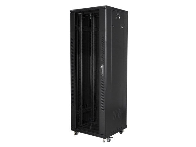 Lanberg rack cabinet 19" free-standing 37U / 600x600 self-assembly flat pack, black