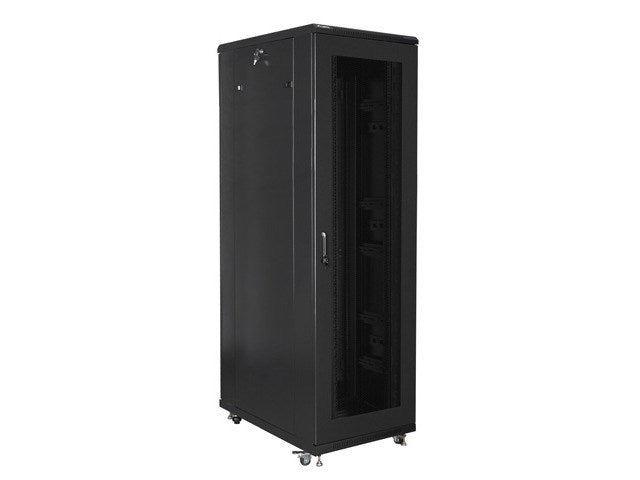 Lanberg rack cabinet 19" free-standing 42U/800x1000 (flat pack) with mesh door black