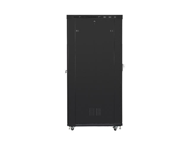 Lanberg rack cabinet 19" free-standing 42U/800x1200 (flat pack) with glass door lcd black v2